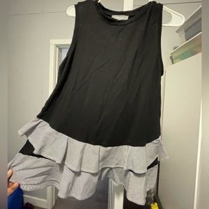 Marled Sleeveless Top - Medium